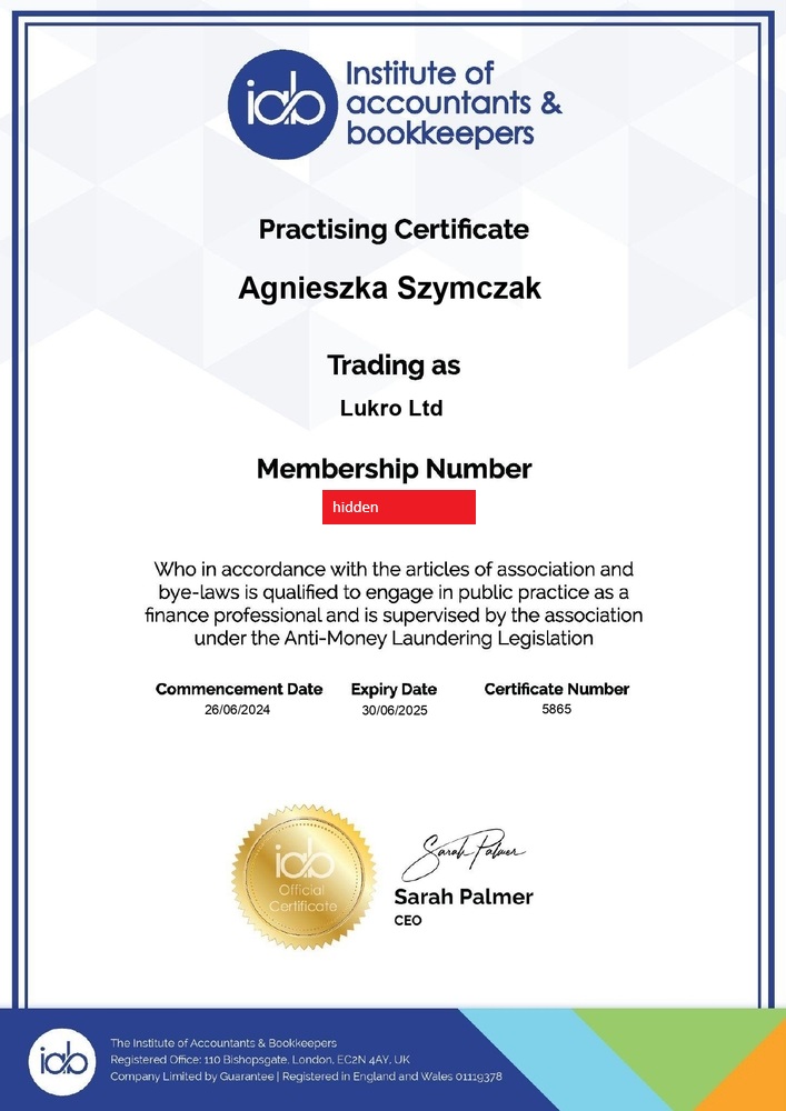 IAB Practising Certificate 2025